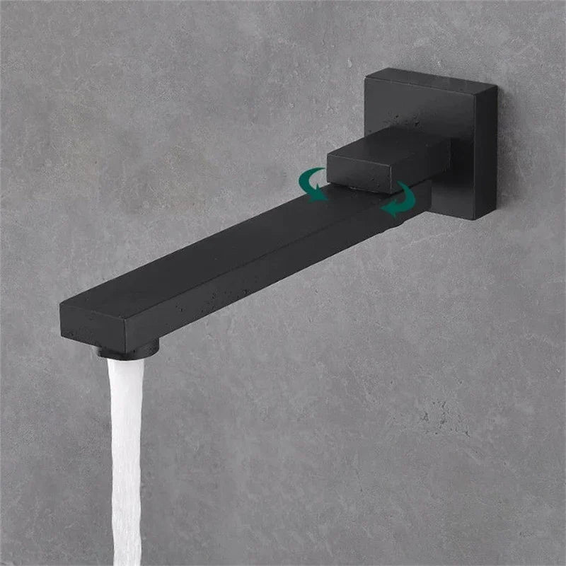 Klappbarer Edelstahl-Wasserhahn