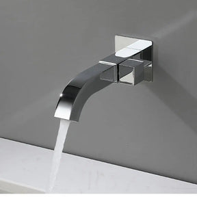 Moderne Messing-Waschtischarmatur mit vielseitigen Finish-Optionen