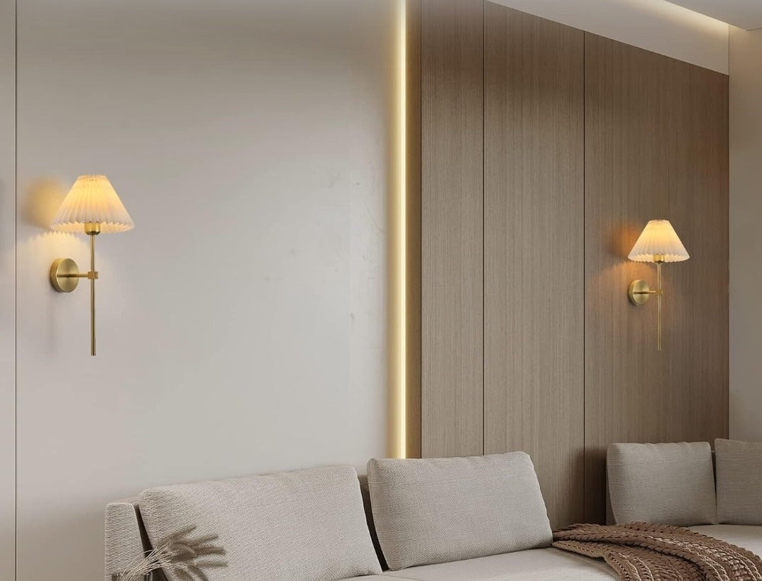 Wandlampe Bronze Schlafzimmer modern Design