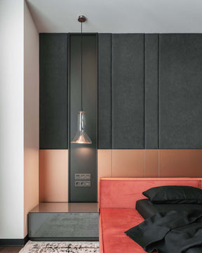 Designer Glas LED Hängeleuchte