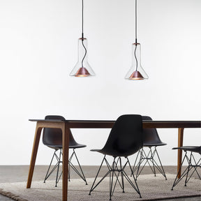 Designer Glas LED Hängeleuchte