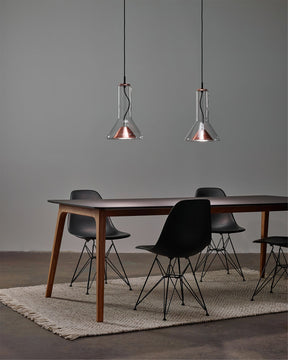 Designer Glas LED Hängeleuchte