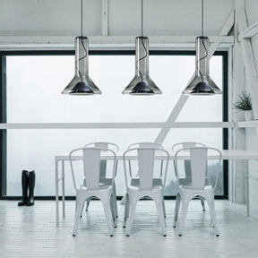 Designer Glas LED Hängeleuchte
