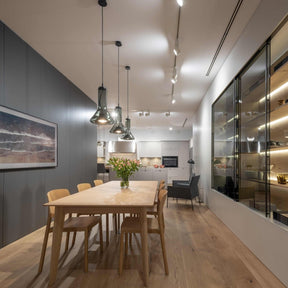 Designer Glas LED Hängeleuchte