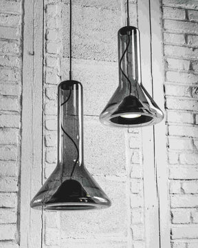 Designer Glas LED Hängeleuchte