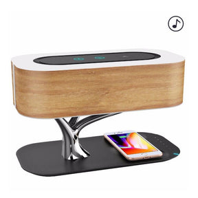 Lampe de table minimaliste avec haut-parleur 