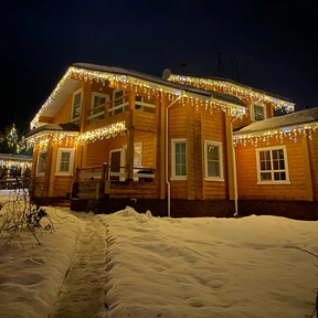 Kerstverlichting voor buitendecoratie