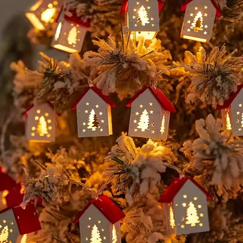 2M Rote LED Weihnachtslichter