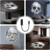 Halloween Skull LED Nachttischlampe