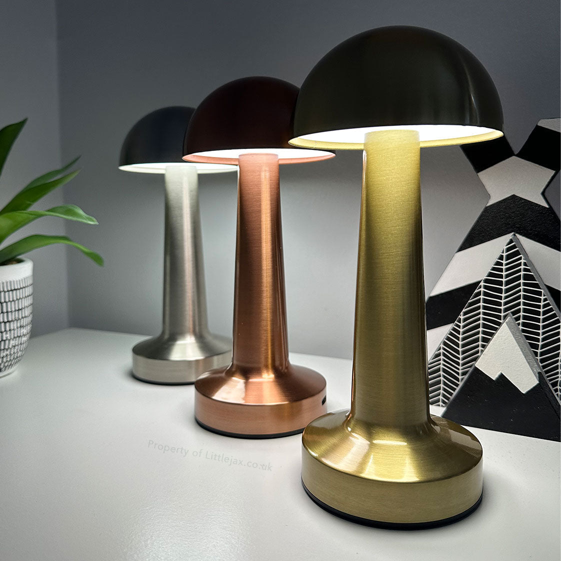 Lampe de table LED sans fil Ambient Dome