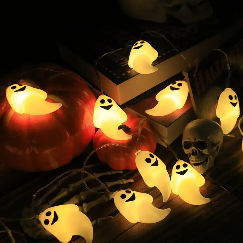 Halloween Lichterkette – Gruselige Partydeko