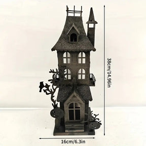 Halloween Kürbis Kerzenhalter