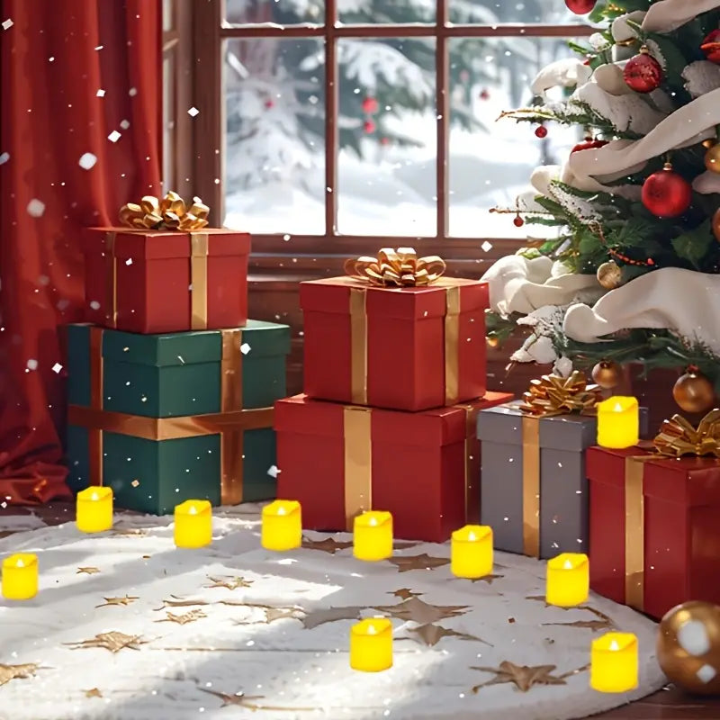 Halloween & Weihnachten LED Teelichter Set