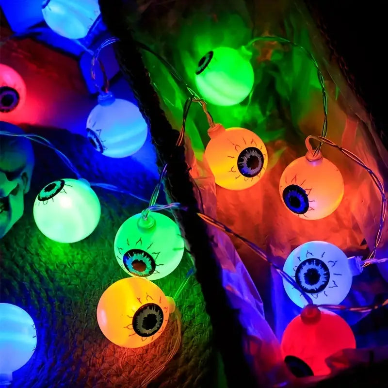 Halloween Augen Lichterkette