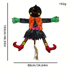 Halloween Baumkletternde Hexe
