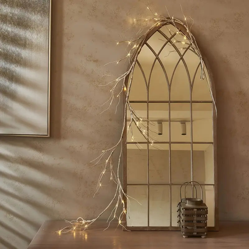 Halloween & Weihnachten LED Zweig Girlande