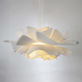 Lampe suspendue fleur moderne