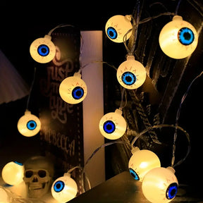Halloween Augen Lichterkette