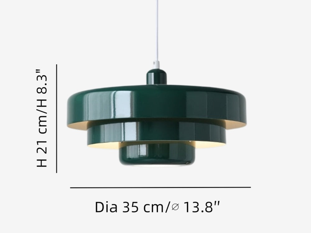 Lunero Bauhaus Macaron Pendelleuchte