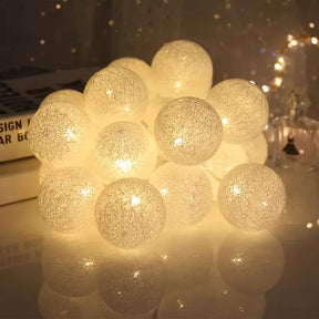Halloween LED Kugel Lichterkette