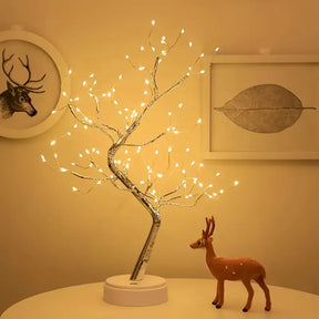 LED Bonsai Tischlampe für Weihnachten