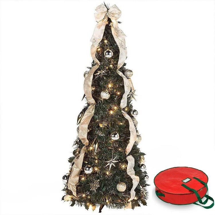 Décoration pliante festive pour le sapin de Noël