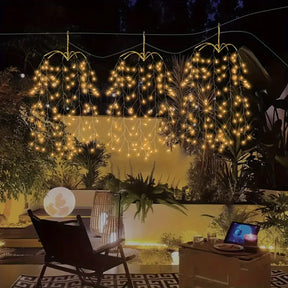 3er Set Baumform LED Lichterkette für Weihnachten & Weihnachtsdekoration