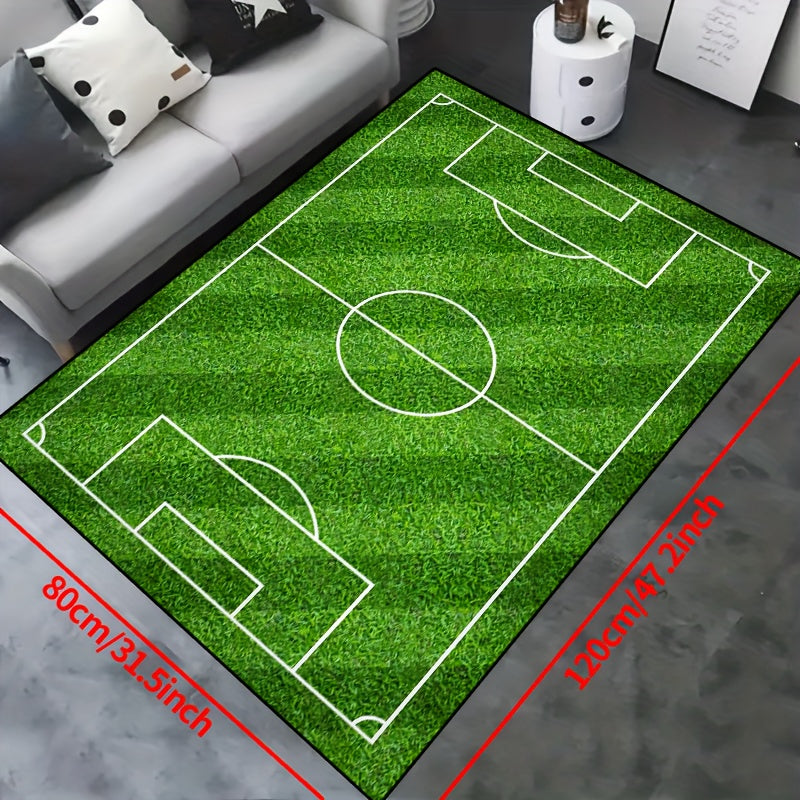 Tapis de salon de football de luxe