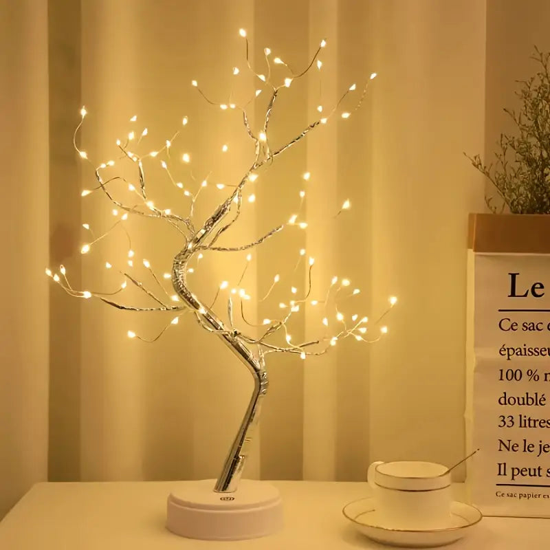 LED Bonsai Tischlampe für Weihnachten