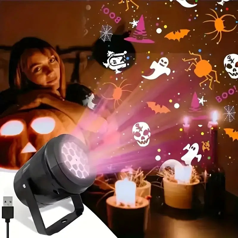 Halloween USB Projektor Lampe