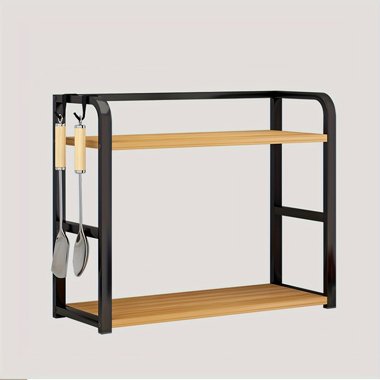 Edelstahl Küchen Gewürzregal platzsparender Organizer Küche