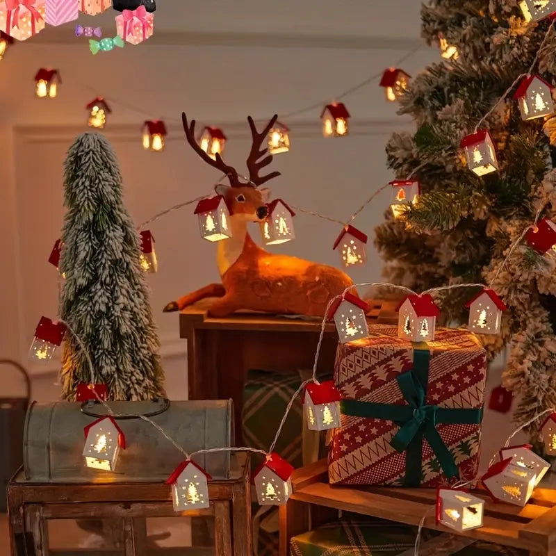2M Rote LED Weihnachtslichter