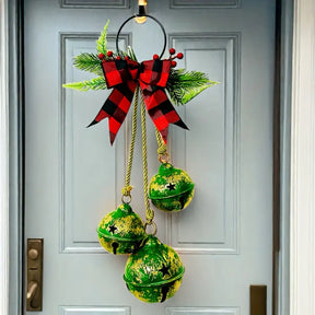 Weihnachtsglocken mit Schleife