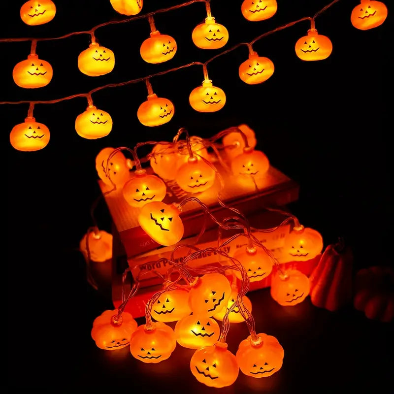 Halloween Kürbis Lichterkette