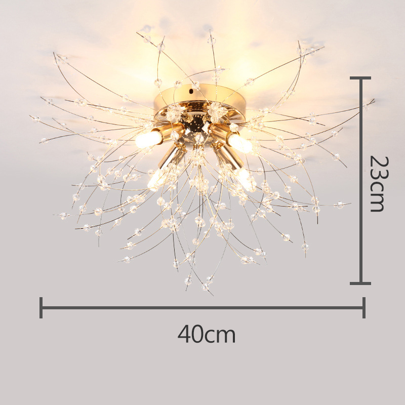 Fascinating Floral LED-Deckenlampe