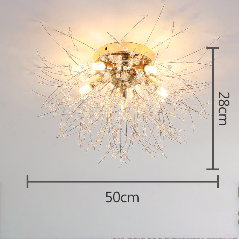 Fascinating Floral LED-Deckenlampe