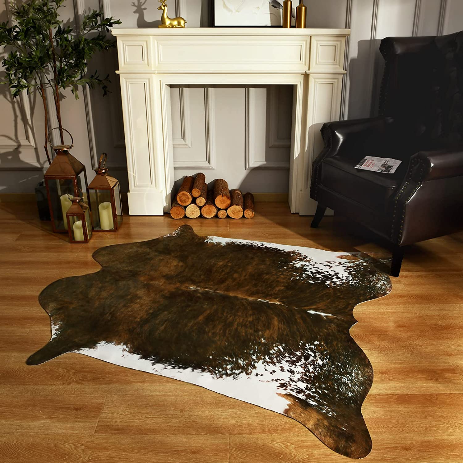 Tapis de luxe en fausse fourrure