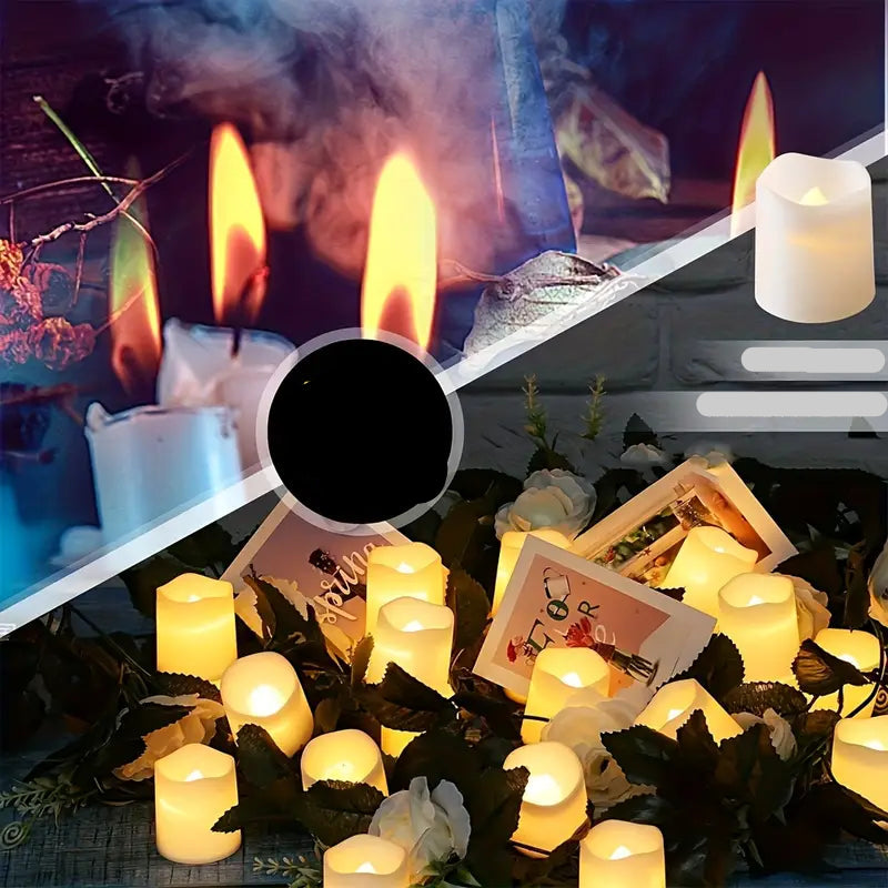 Halloween & Weihnachten LED Teelichter Set