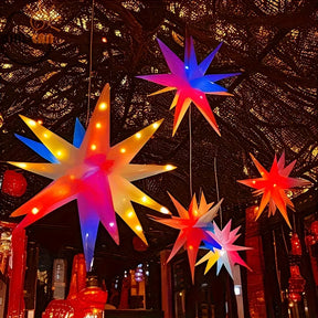 Halloween & Weihnachten Exploding Star Lichter