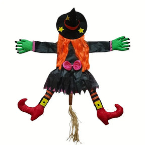 Halloween Baumkletternde Hexe