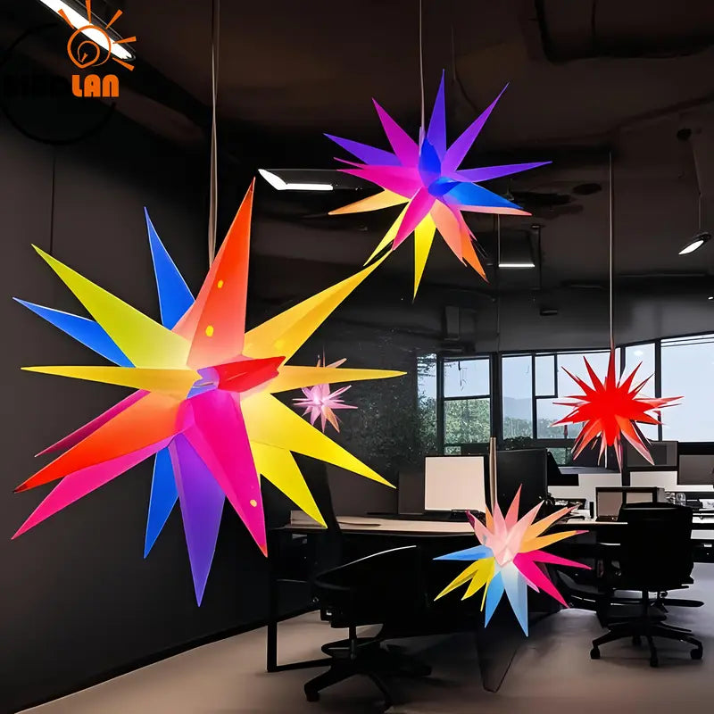 Halloween & Weihnachten Exploding Star Lichter