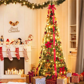 Décoration pliante festive pour le sapin de Noël