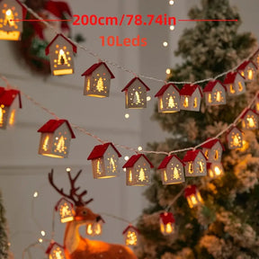 2M Rote LED Weihnachtslichter