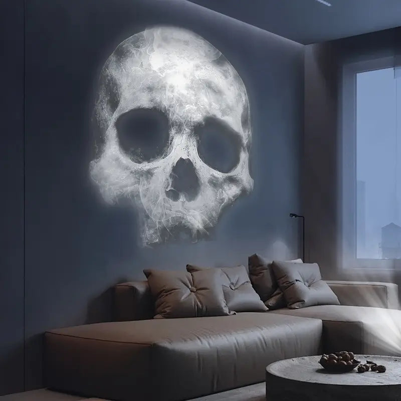 Halloween Skull LED Nachttischlampe
