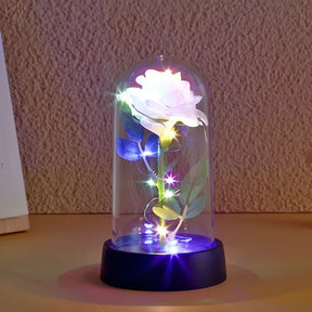 Weihnachts Rose LED Nachttischlampe