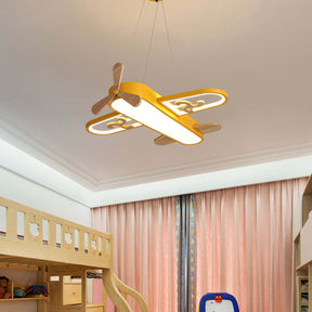 Exciting Airplane Design LED Light Fixture for Kids