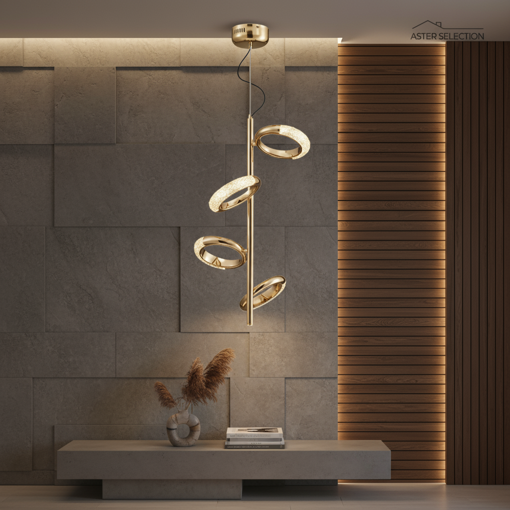 Designer Kreis Pendellampe