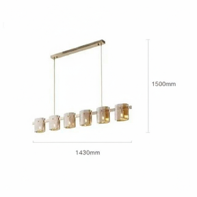 Designer Rauchglas Pendelleuchte