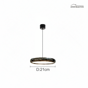 Elegante Aluminium Pendellampe