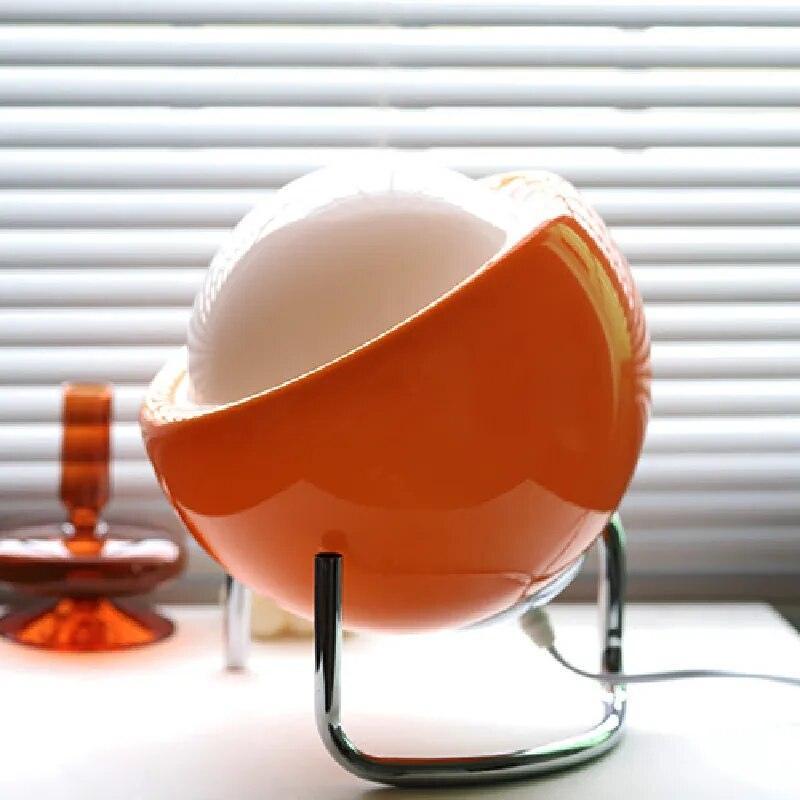 glass ball table lamp